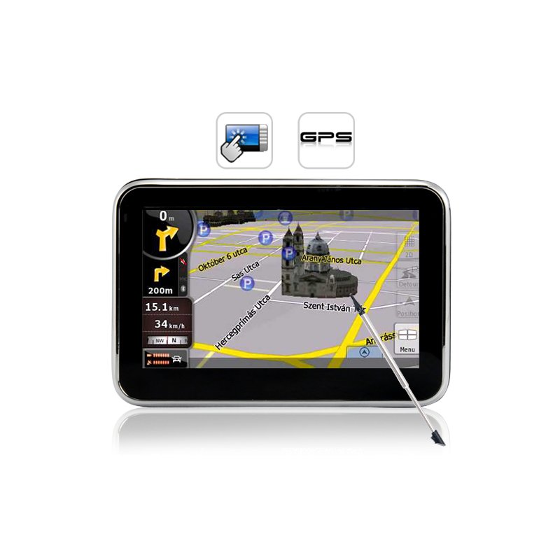 4.3 Inch GPS and Multimedia Player