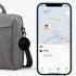 GPS Locator Finder Waterproof Luggage Tracker Tag Locator Unlimited Distance Mini Finder Locator For Suitcase Children Pet Cats Dogs black