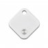GPS Positioning Object Finder Built in Rechargeable Battery Smart Bluetooth Tracker Locator white