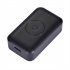 GPS Tracker Pet Collars Portable Outdoor Finders Rechargeable Anti loss Collar Wireless Tracker For Pet Elder Kids black