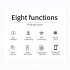GPS Tracker Pet Collars Portable Outdoor Finders Rechargeable Anti loss Collar Wireless Tracker For Pet Elder Kids black