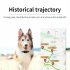 GPS Tracker Pet Collars Portable Outdoor Finders Rechargeable Anti loss Collar Wireless Tracker For Pet Elder Kids black