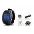 GPS wrist watch with GSM phone calls  GPS tracking   location  and more
