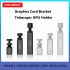 GPU Vertical Mount Aluminum Alloy GPU Stand Telescopic Screw Design Bracket Accessories Adjustable Height Graphics Card Brackets Holder Vertical Graphics Video 