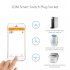 GSM Smart Switch Plug Socket lets you switch on and off of up to 4 products remotely