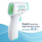 GT001 Non-contact Infrared Forehead Thermometer Human Body Thermometer English Version green