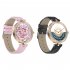 GT10 Smart Watch 1 32 Inch Round Touch Screen Fitness Women Watch Heart Rate Monitor Sports Watch Gold Black