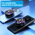GT28 Magnetic Phone Game Cooler Portable Phone Semiconductor Radiator Fast Cooling Phone Cooler Mobile Gaming Video Streaming Phone Fan black