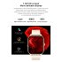 GT40 Smart Watch 1 83  Full Touch Fitness Smartwatch Heart Rate Blood Oxygen Sleep Monitor Waterproof Watch For Men Women golden tape