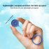 GT66 Remote Control Video Page Turner Wireless Camera Shutter Rechargeable Remote Control 10M Control Range For Cell Phone White