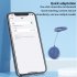 GT66 Remote Control Video Page Turner Wireless Camera Shutter Rechargeable Remote Control 10M Control Range For Cell Phone White