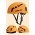 GUB Outdoor Downhill Extension Cave Rescue Mountaineering Upstream Helmet Safety Hat Climbing Equipment Matte Orange L