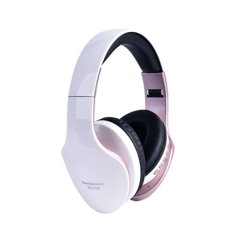 Wireless Headphones Bluetooth Headset Foldable Stereo Headphone Gaming Earphones Support TF Card with Mic for PC All Phone Mp3 