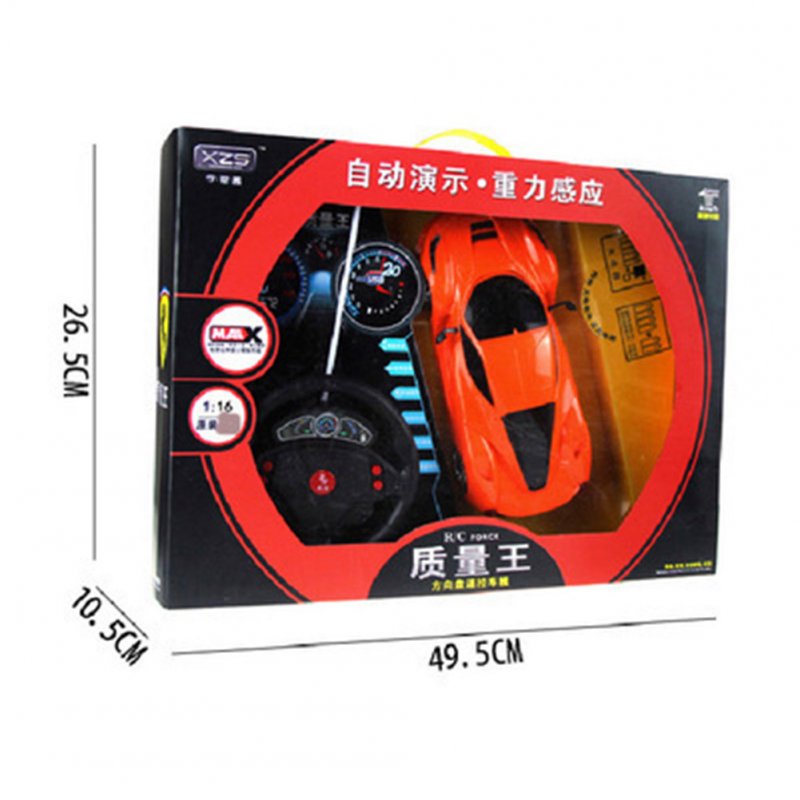 1:16 Mini Gravity Sensing RC Car Steering Wheel Remote Control Car Random Color