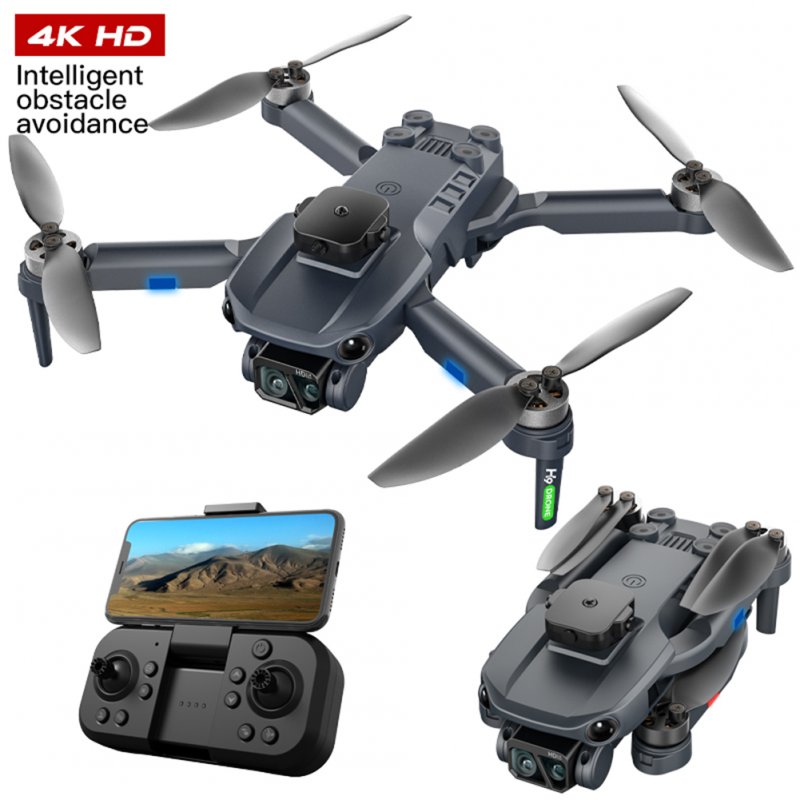 Drone HD Dual Camera H9 Brushless 360 Degree Obstacle Avoidance Wifi Foldable Quadcopter RC Drone 