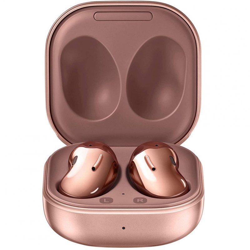 Galaxy Buds Live Wireless SM-R180 Bluetooth-compatible Headset Power display Noise Reduction TWS Earphone Mist Gold