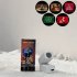 Galaxy Projector Planet Night Lights Projector Star Projector For Bedroom Space Lights For Ceiling Decor 4 5 x 2 8 x 2 5cm black body   four diaphragms