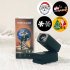 Galaxy Projector Planet Night Lights Projector Star Projector For Bedroom Space Lights For Ceiling Decor 4 5 x 2 8 x 2 5cm black body   five diaphragms