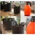 Gallon Black Fabric Aeration Grow Pots Breathable Planter Container Bags Vegetable Plant Growth Bag Black 3Gallon 25D 22H 