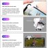 Game Auxiliary Buttons Controller Mobile Phone Gaming Joysticks Gamepad Compatible For Eating chicken Shooting Transparent