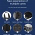 Game Console Backpack Compatible For Ps5 Outdoor Portable Handbag Gaming Controller Accessories Storage Bag black and white no logo