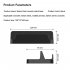 Game Console Bracket Portable Non slip Shockproof Holder Stand Compatible For Steam Deck NS Switch OLED Lite Console black