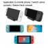 Game Console Bracket Portable Non slip Shockproof Holder Stand Compatible For Steam Deck NS Switch OLED Lite Console black