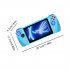 Game Console Protector Case Soft Silicone Case Protective Sleeve Full Round Protection Compatible For Rog Ally blue