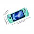 Game Console Protector Case Soft Silicone Case Protective Sleeve Full Round Protection Compatible For Rog Ally blue
