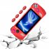Game Console Protector Case Soft Silicone Case Protective Sleeve Full Round Protection Compatible For Rog Ally blue