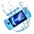 Game Console Protector Case Soft Silicone Case Protective Sleeve Full Round Protection Compatible For Rog Ally blue