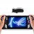 Game Console Protector Case Soft Silicone Case Protective Sleeve Full Round Protection Compatible For Rog Ally blue