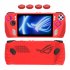 Game Console Protector Case Soft Silicone Case Protective Sleeve Full Round Protection Compatible For Rog Ally blue