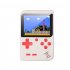 Game Console Retro Designed Handheld Classic PSP Double Players Built in 500 Games Yellow