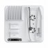 Game Console Stand Cooling Station Controller Charging Station Headset Hooks Compatible for Ps5 Slim White