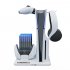 Game Console Stand Cooling Station Controller Charging Station Headset Hooks Compatible for Ps5 Slim White