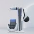 Game Console Stand Cooling Station Controller Charging Station Headset Hooks Compatible for Ps5 Slim White