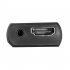 Game Console To Hdmi Converter With 3 5mm Hd Output Digital Video Audio Adapter Compatible For N64 snes ngc black