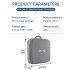 Game Console Tote Bag Compatible For Ps5 Protective Case Travel Suitcase With Adjustable Handle Scratch proof Portable Storage Bag Grey logo version