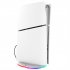 Game Console Vertical Base Holder Universal Desk Stand Stabilizer Console Stand Game Console Accessories Compatible For PS5 Slim Game Consoles regular version