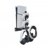 Game Console Wall Mount With Dual Controller Charging Dock Hanging Hook Stand Station Game Machine Stand Holder Compatible For PS5 Slim Game Console Accessories