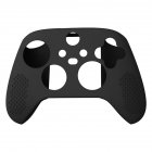 Game Controller Case Soft Silicone Anti-Slip Cover Skin for Xbox Series X S Gamepad Joystick Protective Shell Guard black