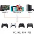 Game Controller R100 Gamepad Converter For Switch PS4 PS5 Pc Xbox Ps3 Adapter White