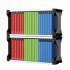 Game Disc Card Storage Tower Holder Compatible For Ps5   Switch   Ps4 Game Disc Storage Rack With Headphone Hook White