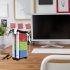 Game Disc Card Storage Tower Holder Compatible For Ps5   Switch   Ps4 Game Disc Storage Rack With Headphone Hook White