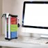 Game Disc Card Storage Tower Holder Compatible For Ps5   Switch   Ps4 Game Disc Storage Rack With Headphone Hook White
