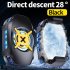 Game Mobile Phone Cooler Semiconductor Refrigeration Radiator Portable Cooling Fan Adjustable Cooling Bracket white red