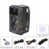 Game camera with a 5MP sensor  HD video  and 12MP images is equipped with 20 meter PIR sensor night vision and 0 6 sec trigger time so you get the best footage