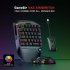 GameSir VX2 Single Hand  2 4G Wireless Bluetooth Gaming Keyboard with Mouse For Xbox PS3 PS4 Switch PC  black