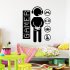 Gamer Wall Sticker Video Game Home Decor Living Room Kids Room Boys Room Decoration Art Murals AF2047 42X53cm